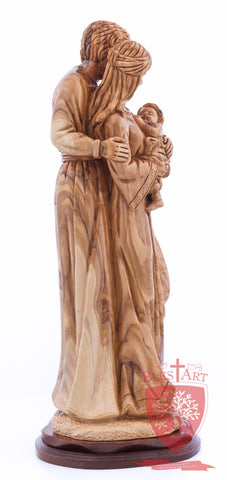 Holy Family, Joseph Looking Over the Shoulder style, Size: 17.7" Height