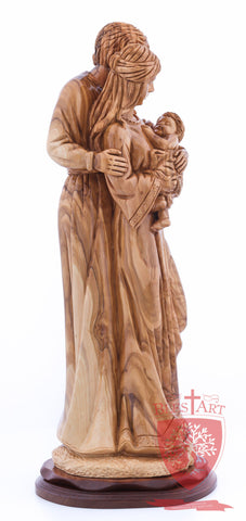 Holy Family, Joseph Looking Over the Shoulder style, Size: 17.7" Height