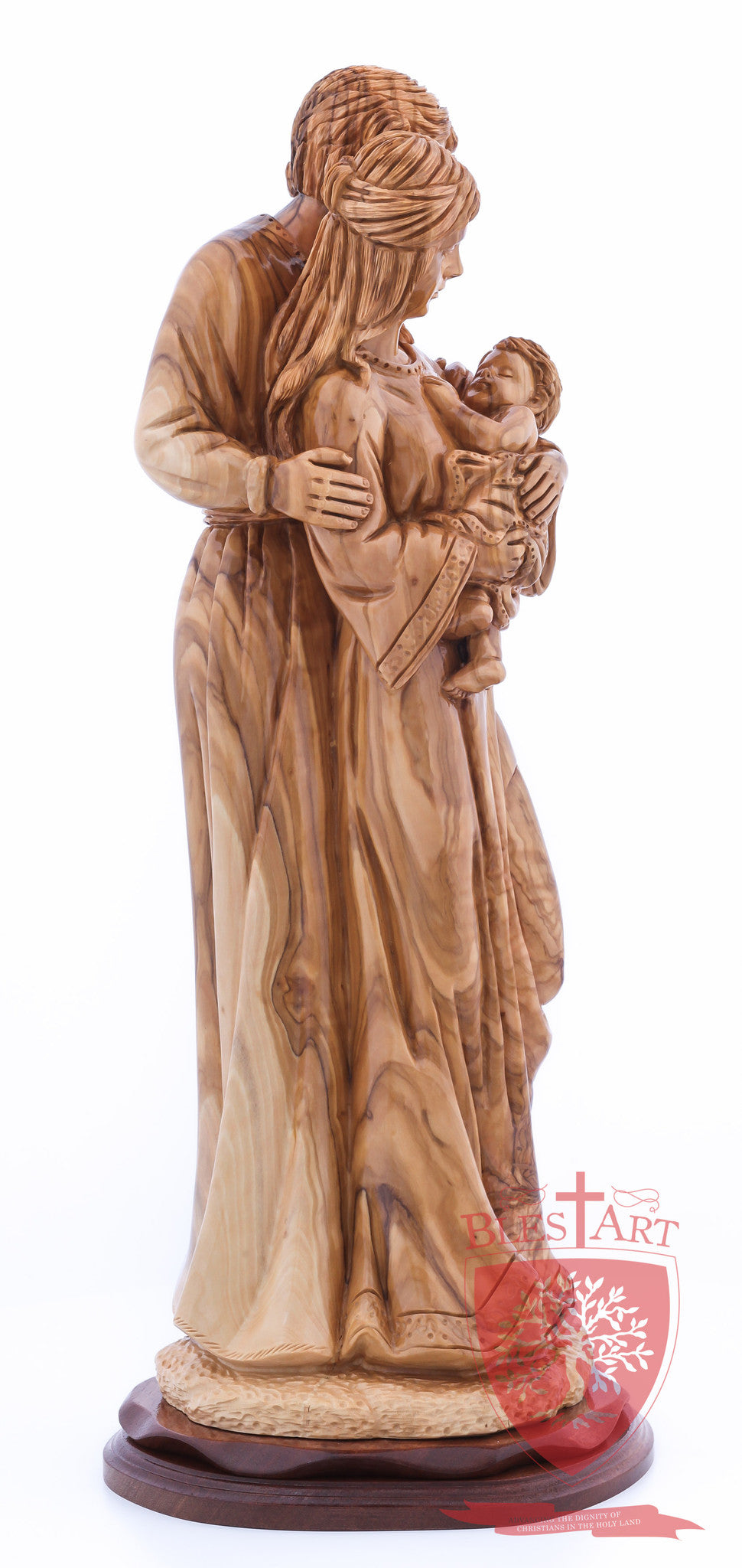Holy Family, Joseph Looking Over the Shoulder style, Size: 17.7" Height