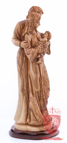 Holy Family, Joseph Looking Over the Shoulder style, Size: 17.7" Height