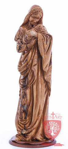 Bavarian Madonna & Child - Museum Quality - Olive wood