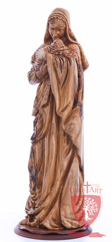 Bavarian Madonna & Child - Museum Quality - Olive wood