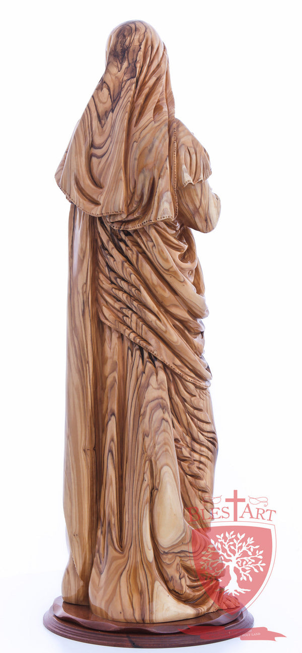 Bavarian Madonna & Child - Museum Quality - Olive wood