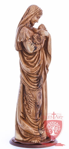 Bavarian Madonna & Child - Museum Quality - Olive wood