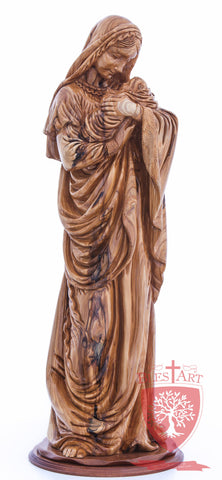 Bavarian Madonna & Child - Museum Quality - Olive wood