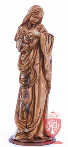 Bavarian Madonna & Child - Museum Quality - Olive wood