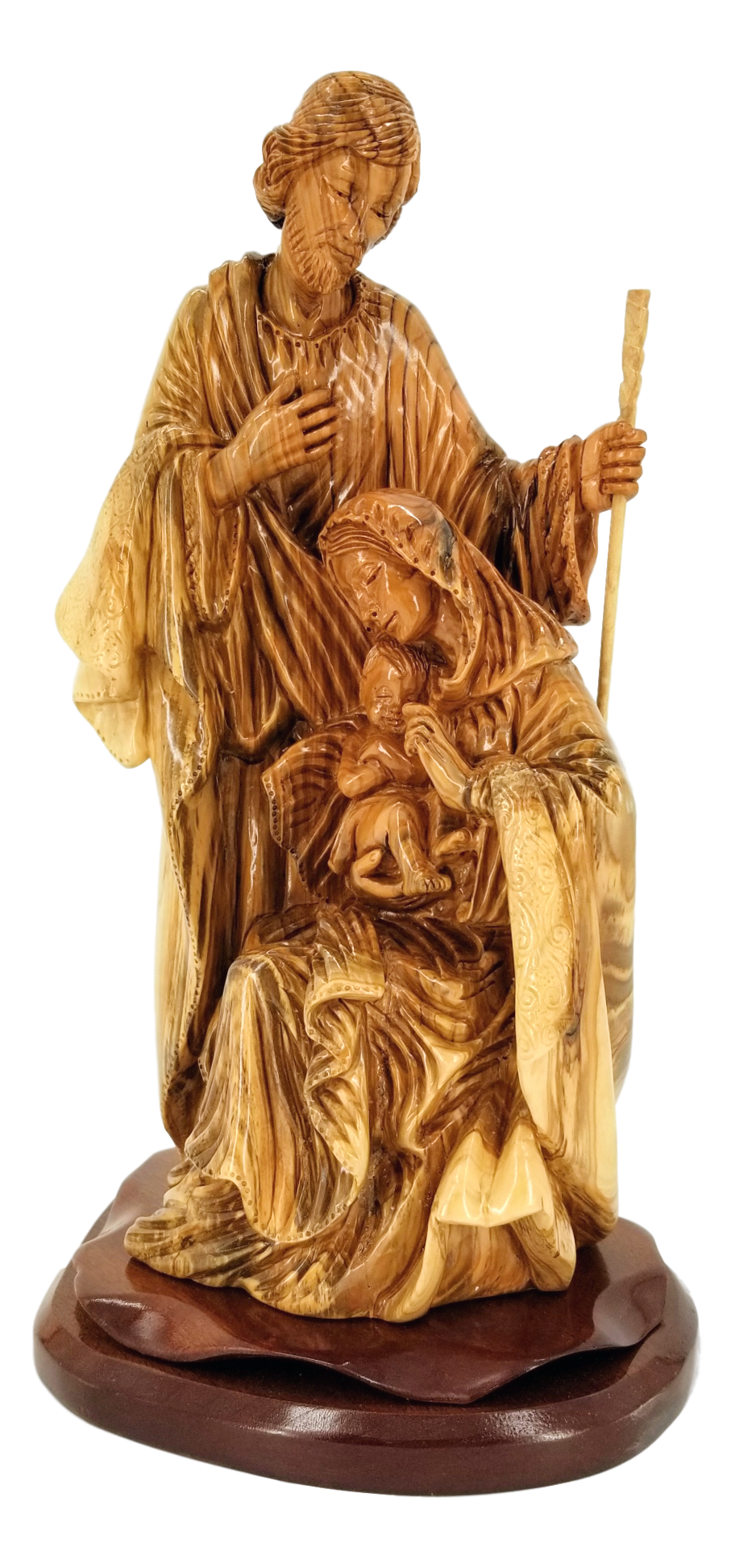 The Holy Family, Cathedral Quality, Size: 9.8" x 8" x 16.5"