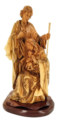 The Holy Family, Cathedral Quality, Size: 9.8" x 8" x 16.5"