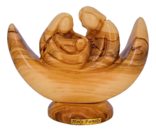 The Holy Family, Plain, Moon Style, Size: 5.5" x 2.5" x 4.5"