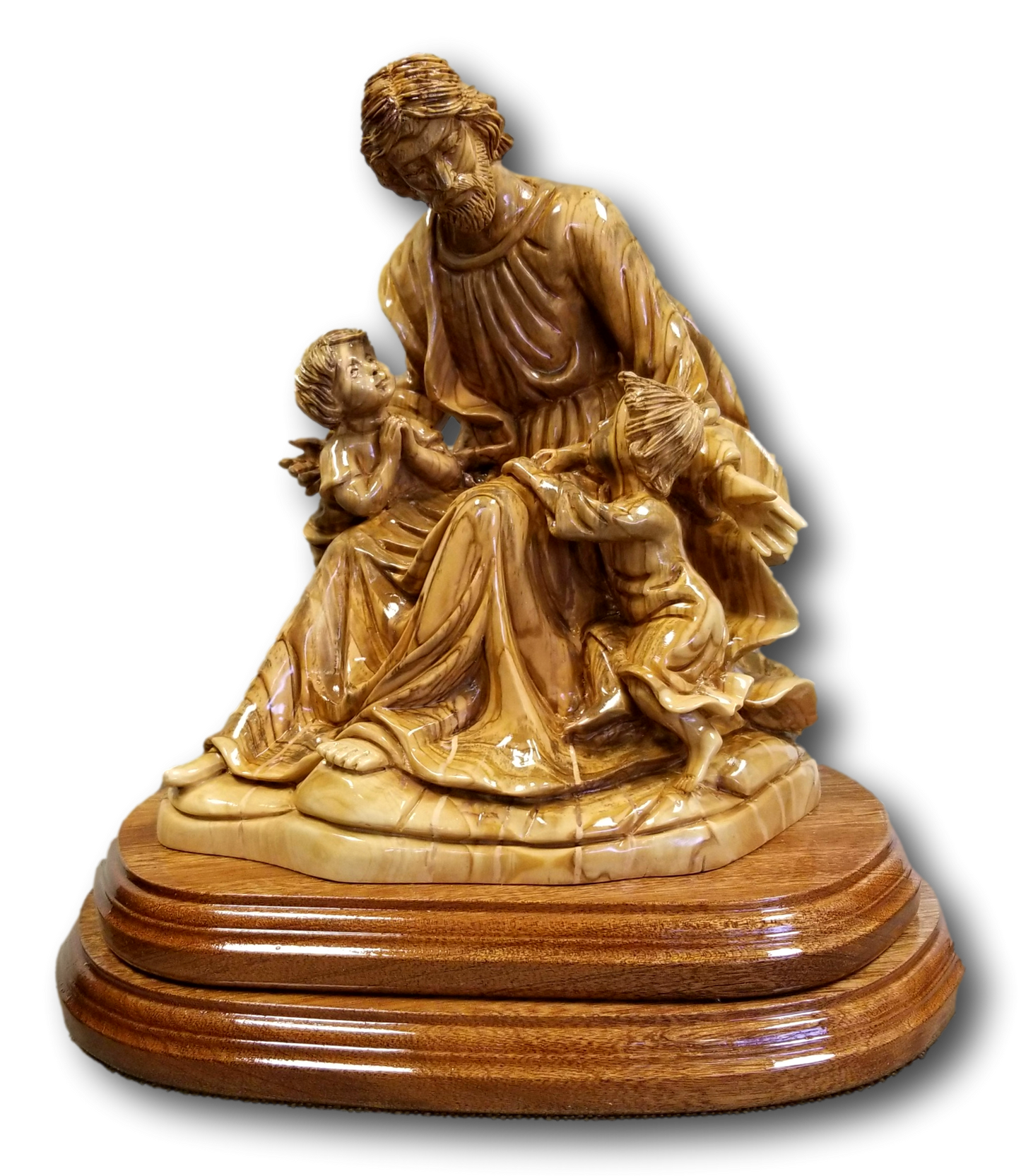 Jesus Blessing the Children. Cathedral Quality