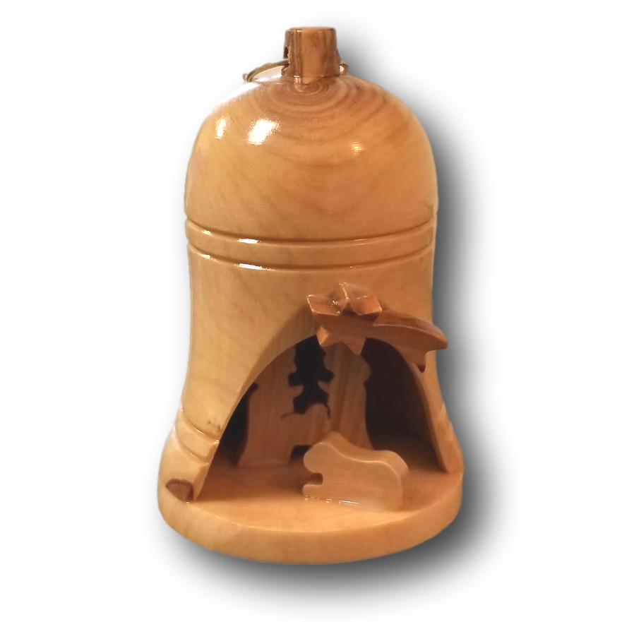 Ornament Laser carved, 3-D, Different Styles, Size: 3.1"/8 cm Height - Blest Art, Inc. 