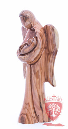 Angel with Baby Jesus, Plain Face