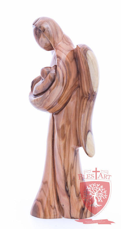 Angel with Baby Jesus, Plain Face