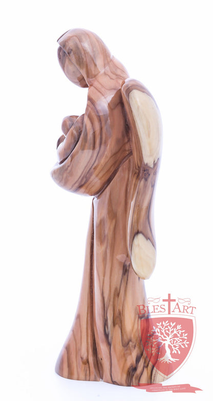 Angel with Baby Jesus, Plain Face