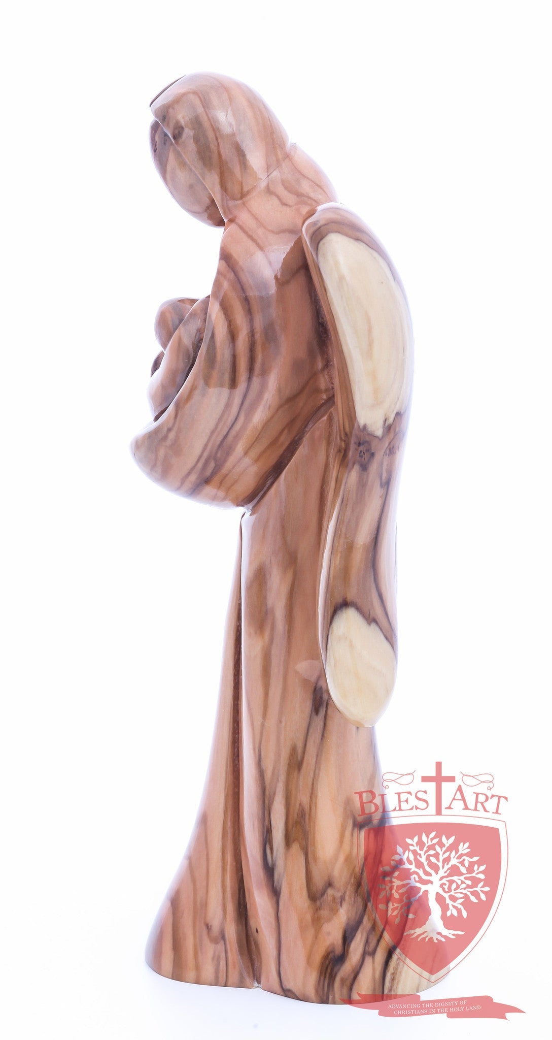 Angel with Baby Jesus, Plain Face