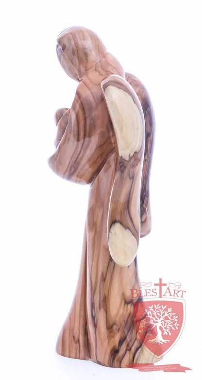 Angel with Baby Jesus, Plain Face