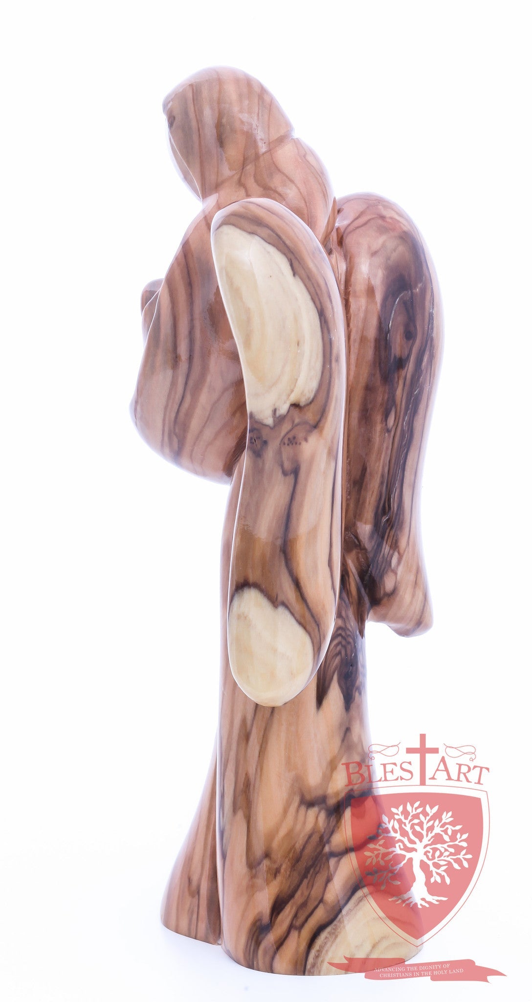 Angel with Baby Jesus, Plain Face