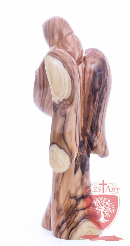 Angel with Baby Jesus, Plain Face