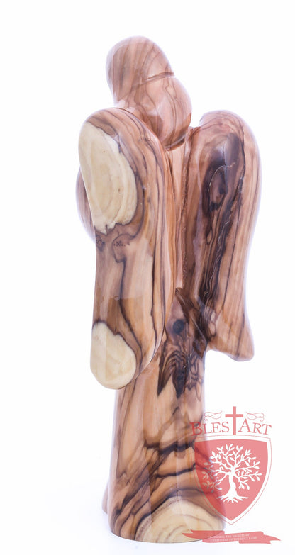 Angel with Baby Jesus, Plain Face