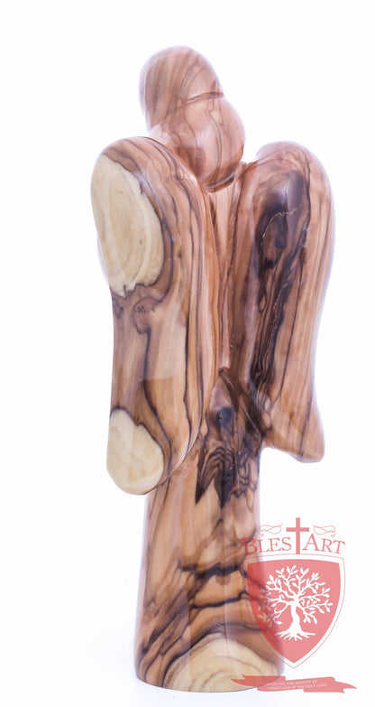 Angel with Baby Jesus, Plain Face