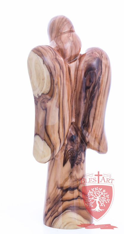 Angel with Baby Jesus, Plain Face