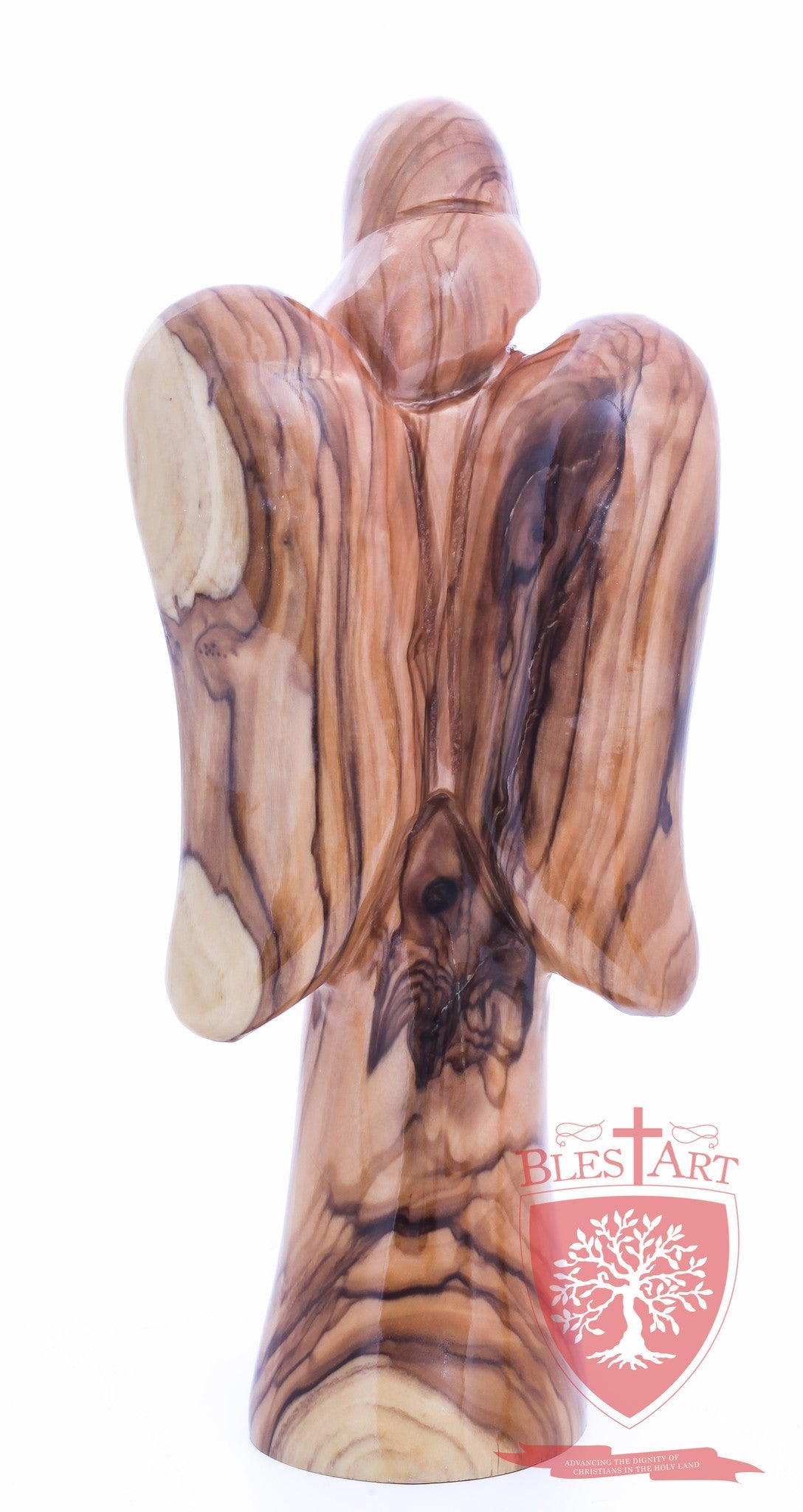 Angel with Baby Jesus, Plain Face