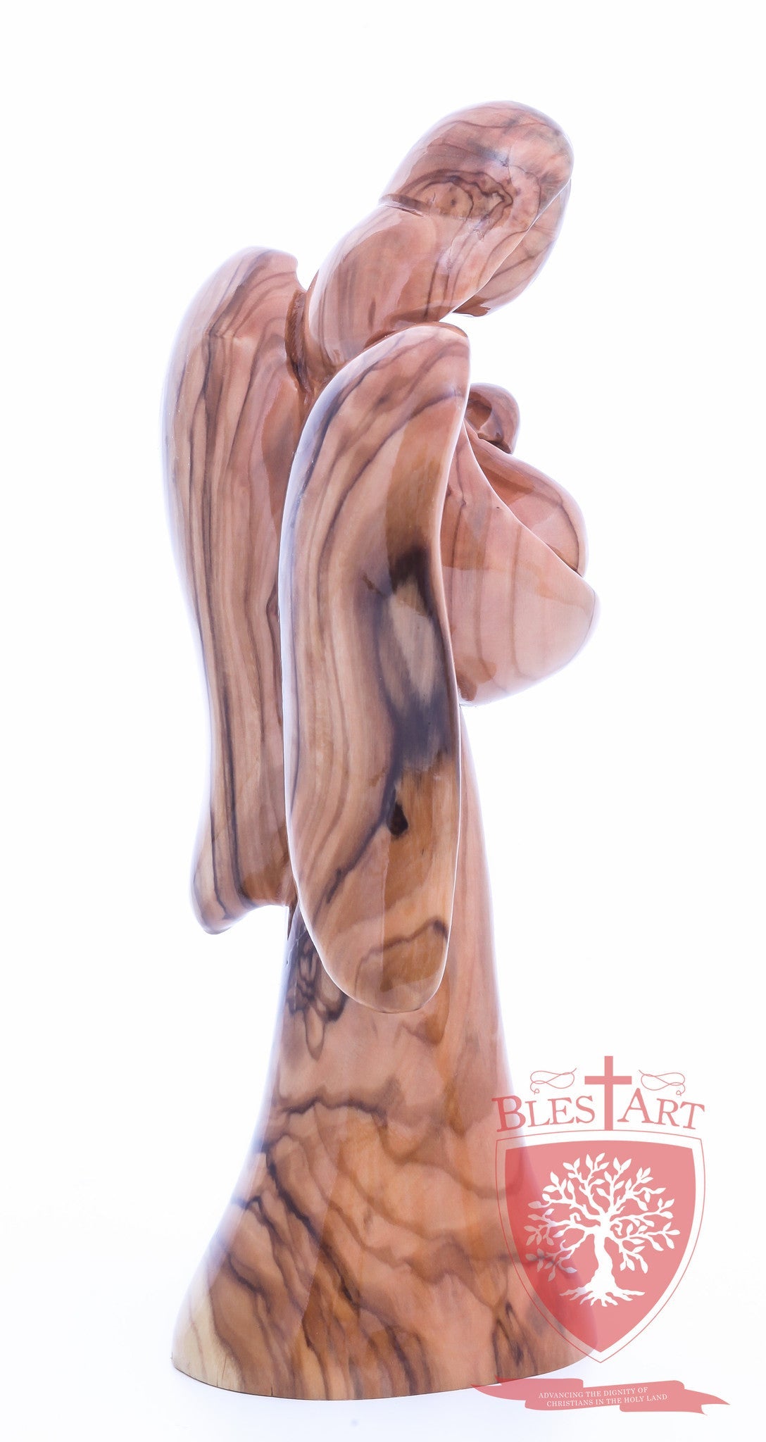 Angel with Baby Jesus, Plain Face