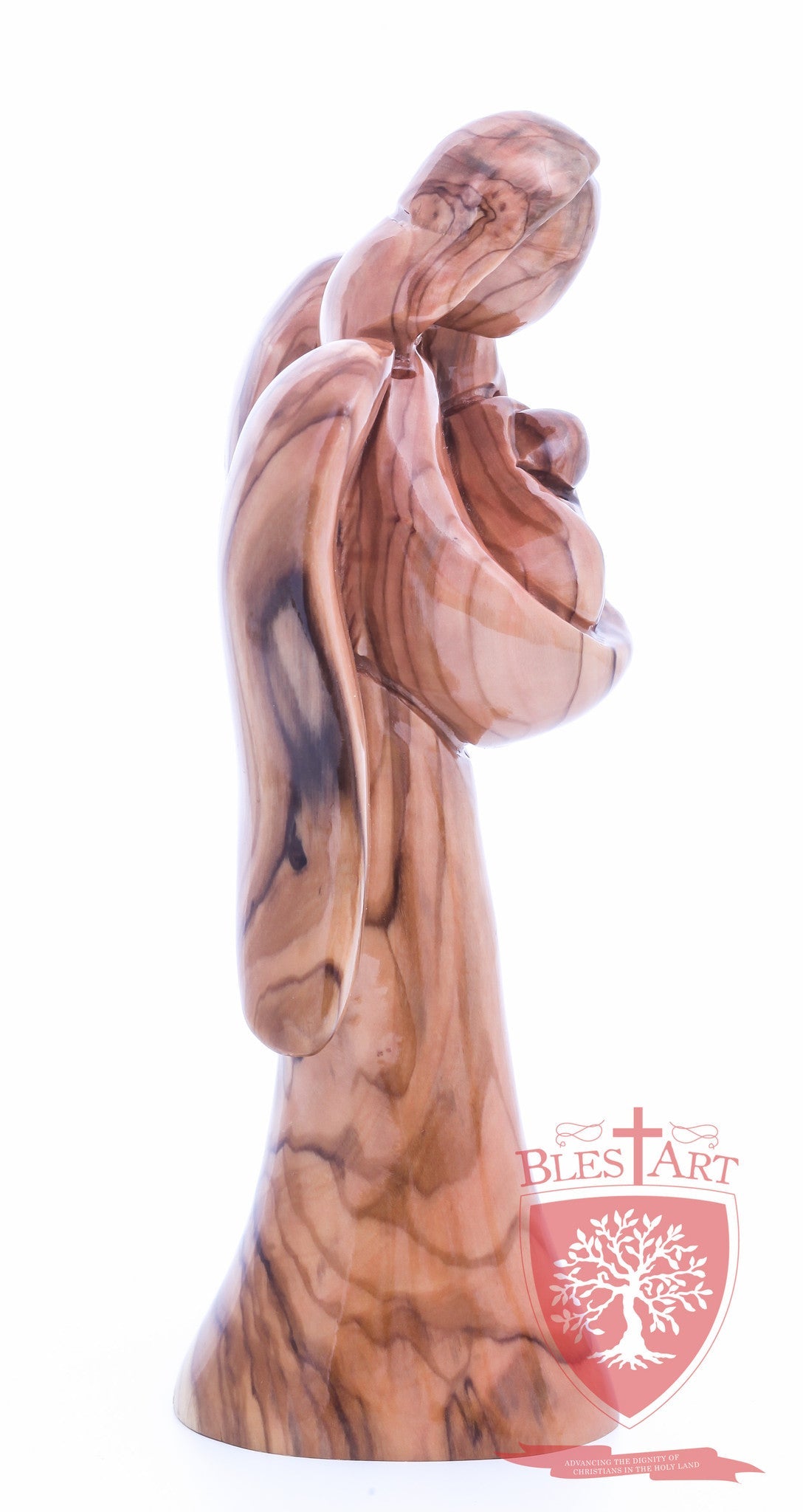 Angel with Baby Jesus, Plain Face