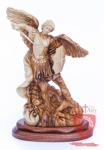 St. Michael the Archangel, Size: 8.5" Height, 5.5'' width