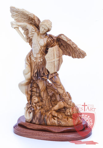 St. Michael the Archangel, Size: 8.5" Height, 5.5'' width