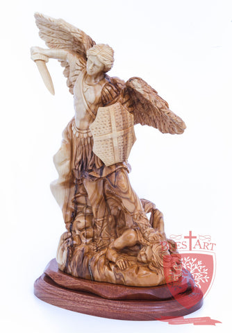 St. Michael the Archangel, Size: 8.5" Height, 5.5'' width