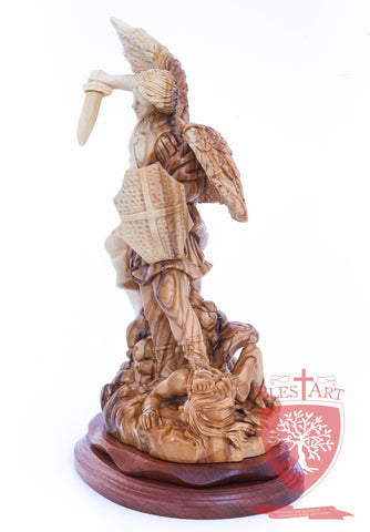 St. Michael the Archangel, Size: 8.5" Height, 5.5'' width