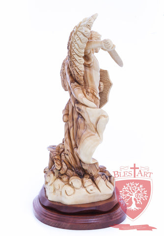 St. Michael the Archangel, Size: 8.5" Height, 5.5'' width