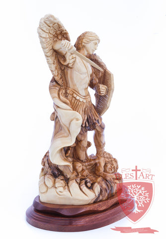 St. Michael the Archangel, Size: 8.5" Height, 5.5'' width