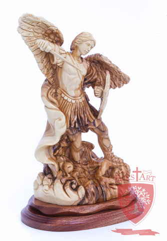 St. Michael the Archangel, Size: 8.5" Height, 5.5'' width