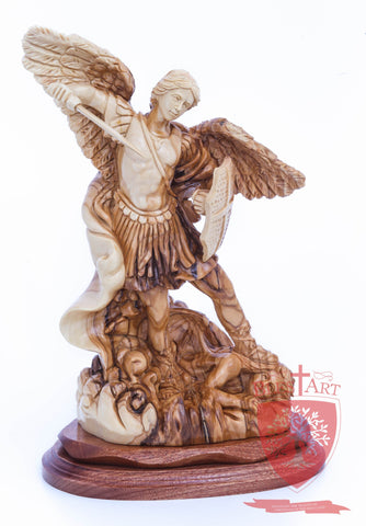 St. Michael the Archangel, Size: 8.5" Height, 5.5'' width