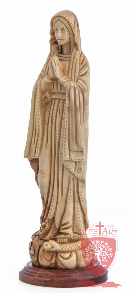 Our Lady of Lourdes, Size: 8.4'' / 21 cm