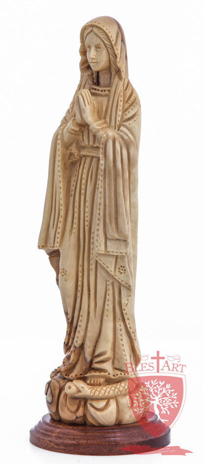 Our Lady of Lourdes, Size: 8.4'' / 21 cm