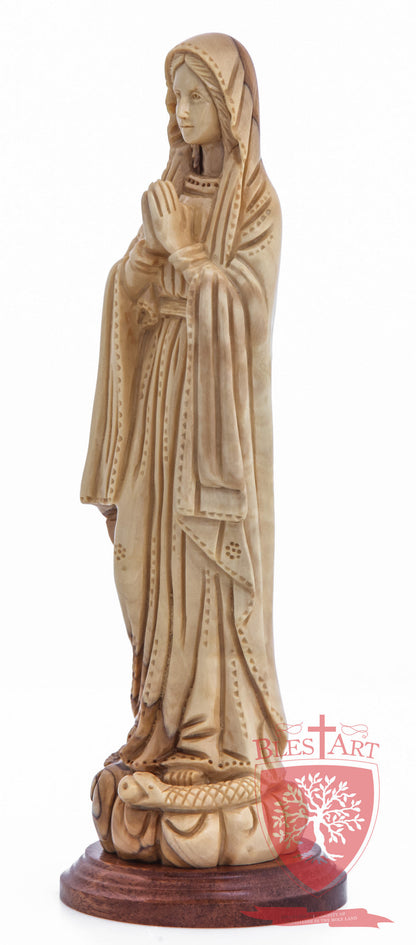 Our Lady of Lourdes, Size: 8.4'' / 21 cm