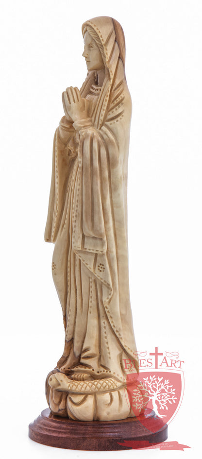 Our Lady of Lourdes, Size: 8.4'' / 21 cm