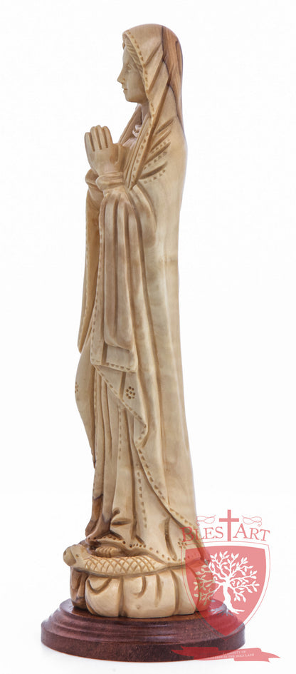 Our Lady of Lourdes, Size: 8.4'' / 21 cm