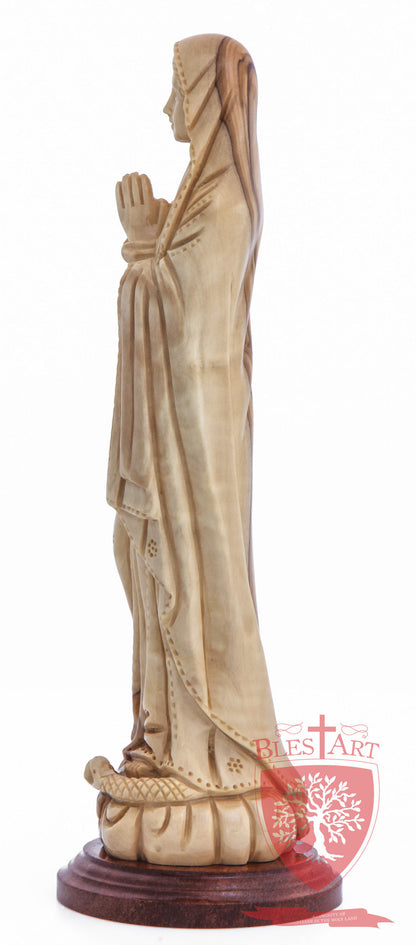 Our Lady of Lourdes, Size: 8.4'' / 21 cm