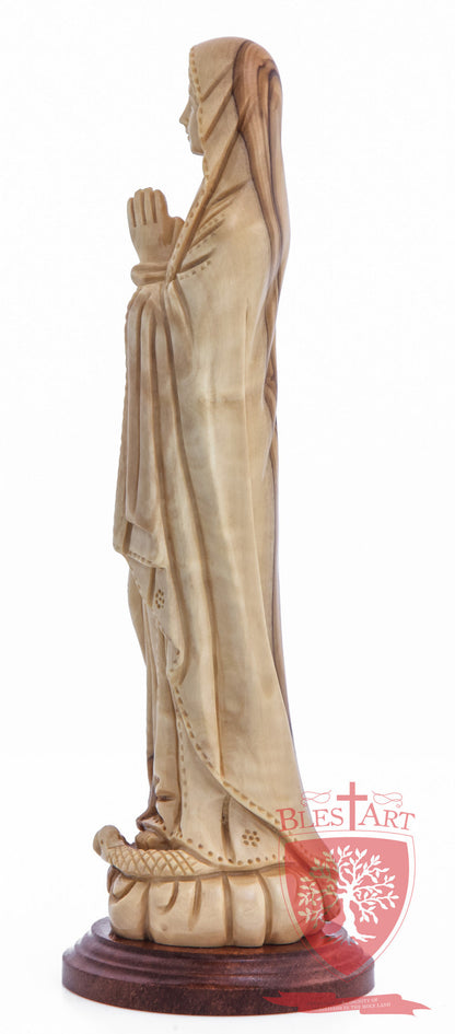 Our Lady of Lourdes, Size: 8.4'' / 21 cm