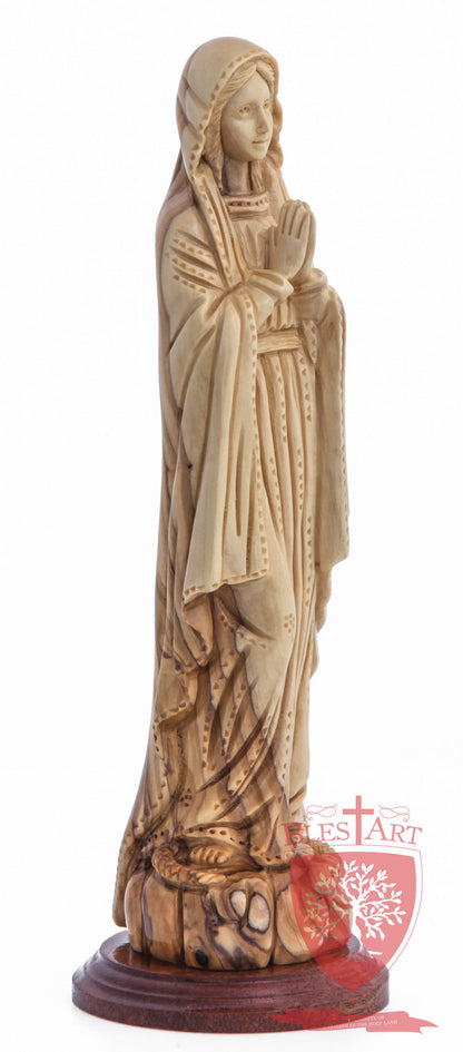 Our Lady of Lourdes, Size: 8.4'' / 21 cm