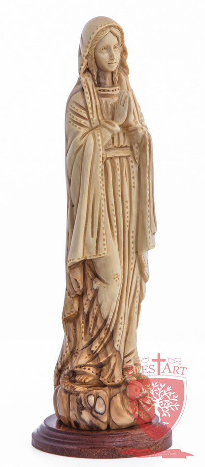 Our Lady of Lourdes, Size: 8.4'' / 21 cm