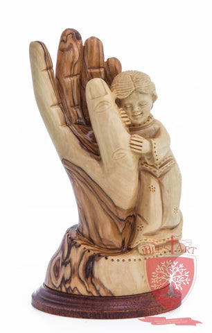 Isaac in the Hands of God, Size 6"/15 CM Height