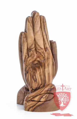 Praying Hands, Available in Two different sizes: 6.8"/17 cm & 3.9"/10 cm Height.