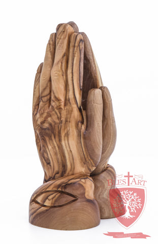 Praying Hands, Available in Two different sizes: 6.8"/17 cm & 3.9"/10 cm Height.