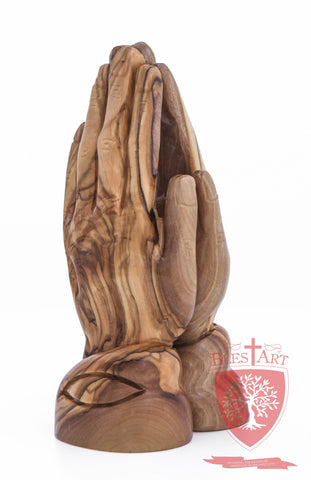 Praying Hands, Available in Two different sizes: 6.8"/17 cm & 3.9"/10 cm Height.