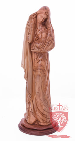 Mary with baby Jesus, Two Sizes available 19.5" and 12" Height